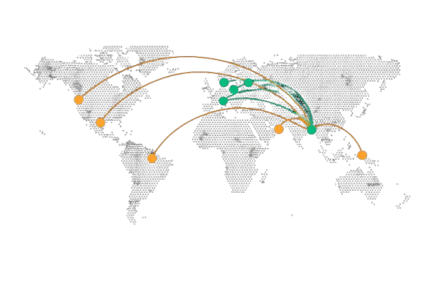 Bharat Datacenter Global Locations Map